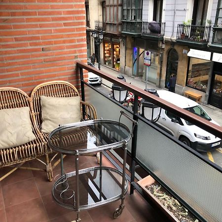 Suite En Apartamento Privado Terraza Centro Bilbau Exterior foto