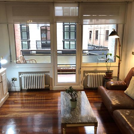 Suite En Apartamento Privado Terraza Centro Bilbau Exterior foto