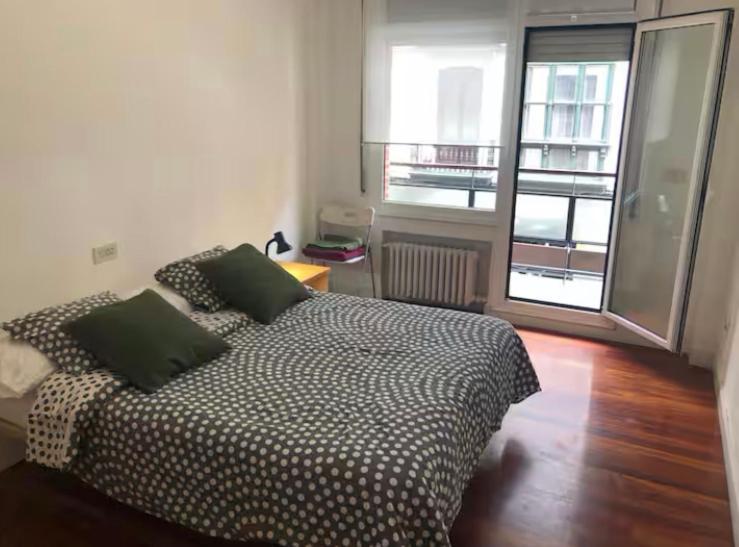 Suite En Apartamento Privado Terraza Centro Bilbau Exterior foto